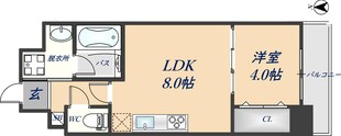 スタシオン河内山本の物件間取画像